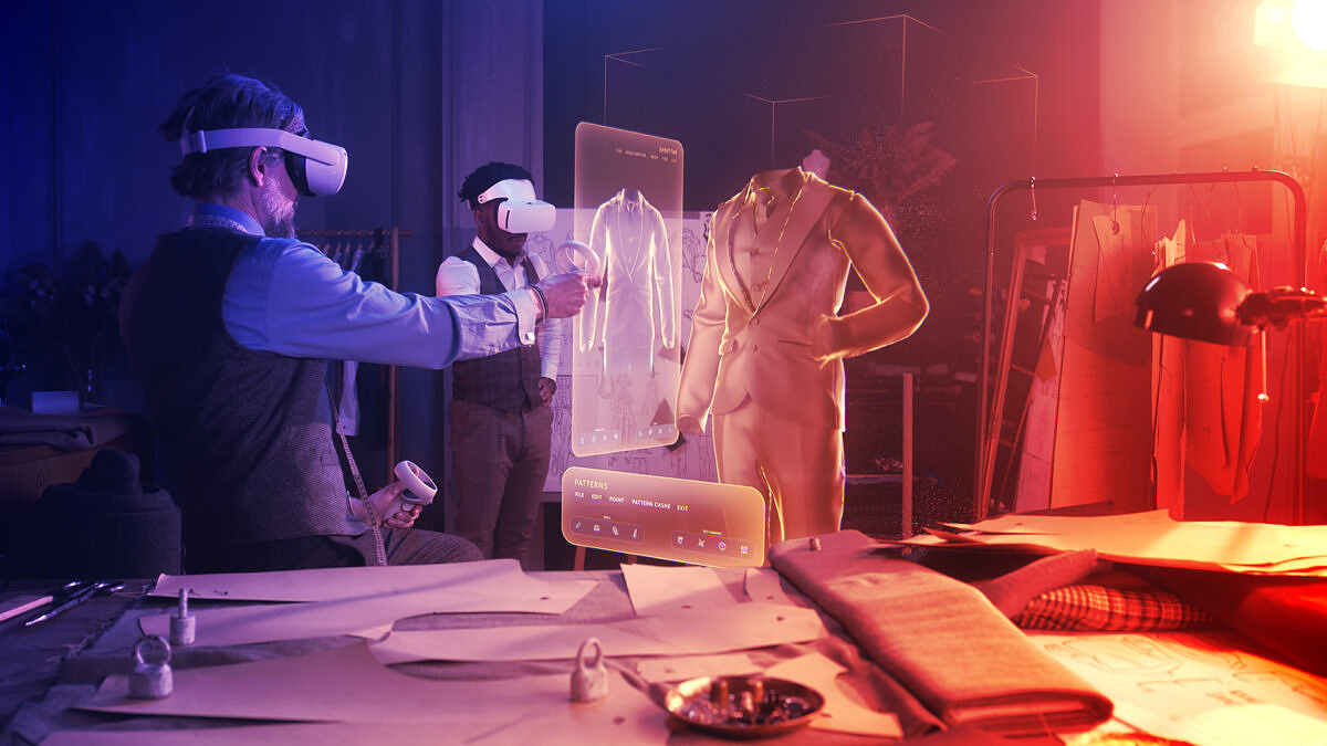 Digital fashion brings together traditional fashion design and cutting-edge technologies.
