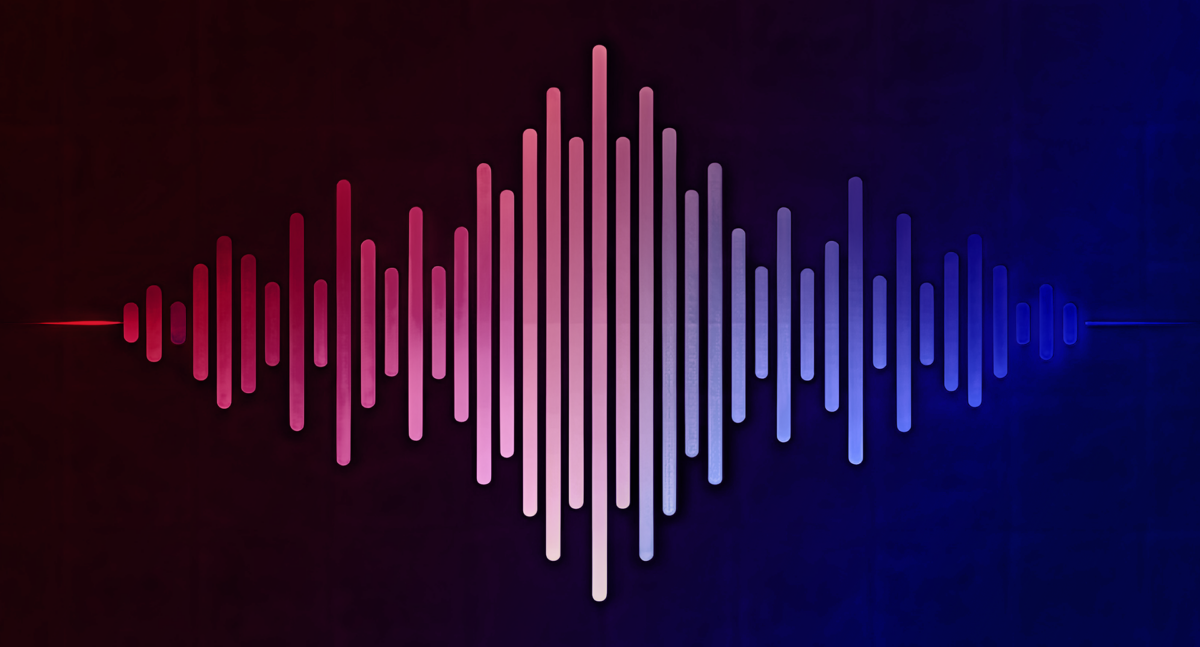 Tonspur eines Audio Brandings