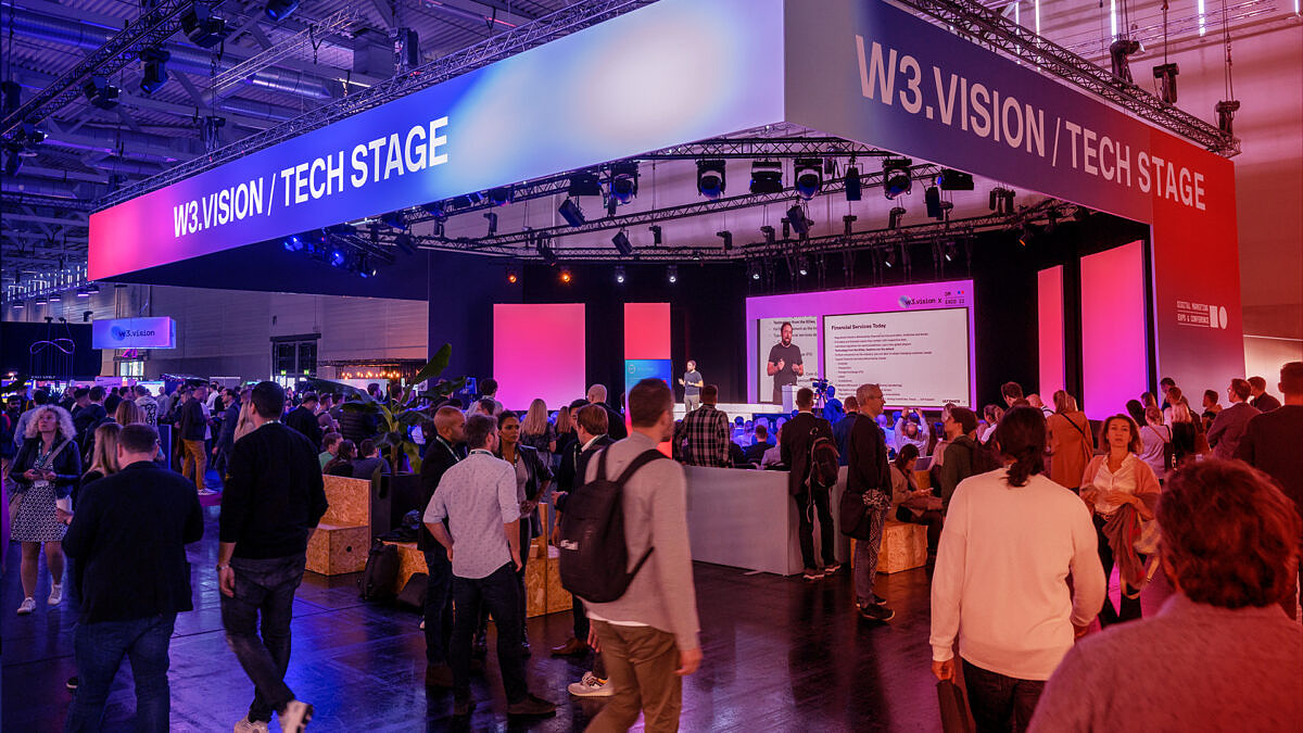 The “w3.vision” Web3 event will be held at DMEXCO 2023.