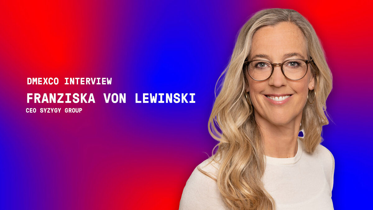 An exclusive DMEXCO interview with: Franziska von Lewinski, CEO of SYZYGY GROUP