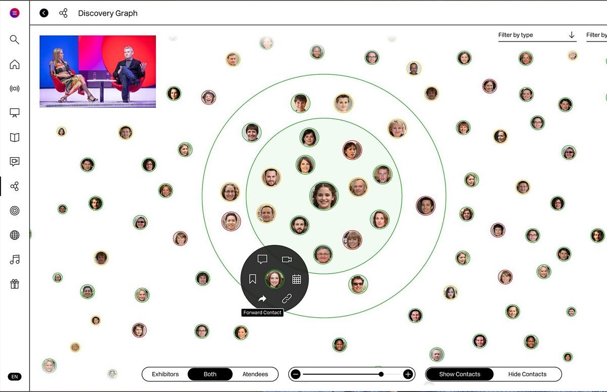 Wie gelingt dir effizientes Networking während der DMEXCO @home? In unserem Guide für Aussteller stellen wir dir die wichtigsten Spaces und Formate vor.