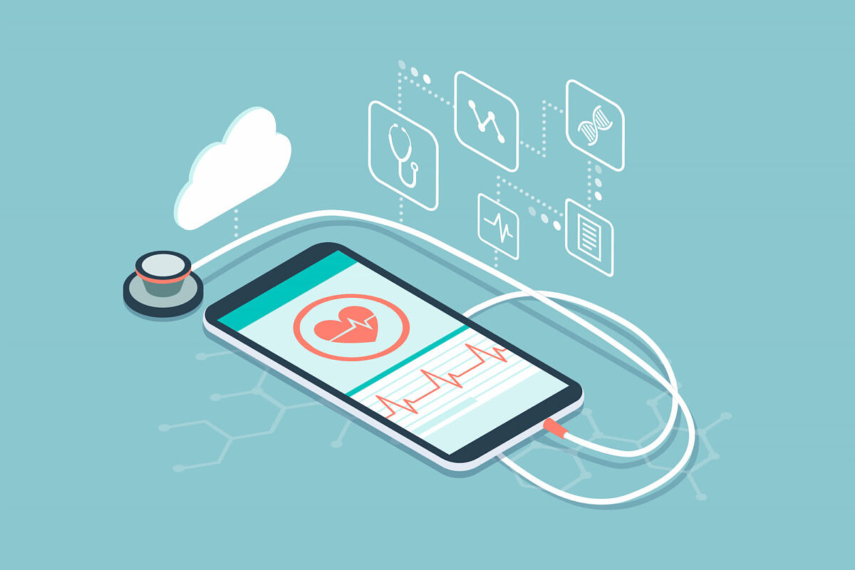 App auf Rezept: Das Verschreiben digitaler Gesundheitsanwendungen ist seit 2020 möglich.