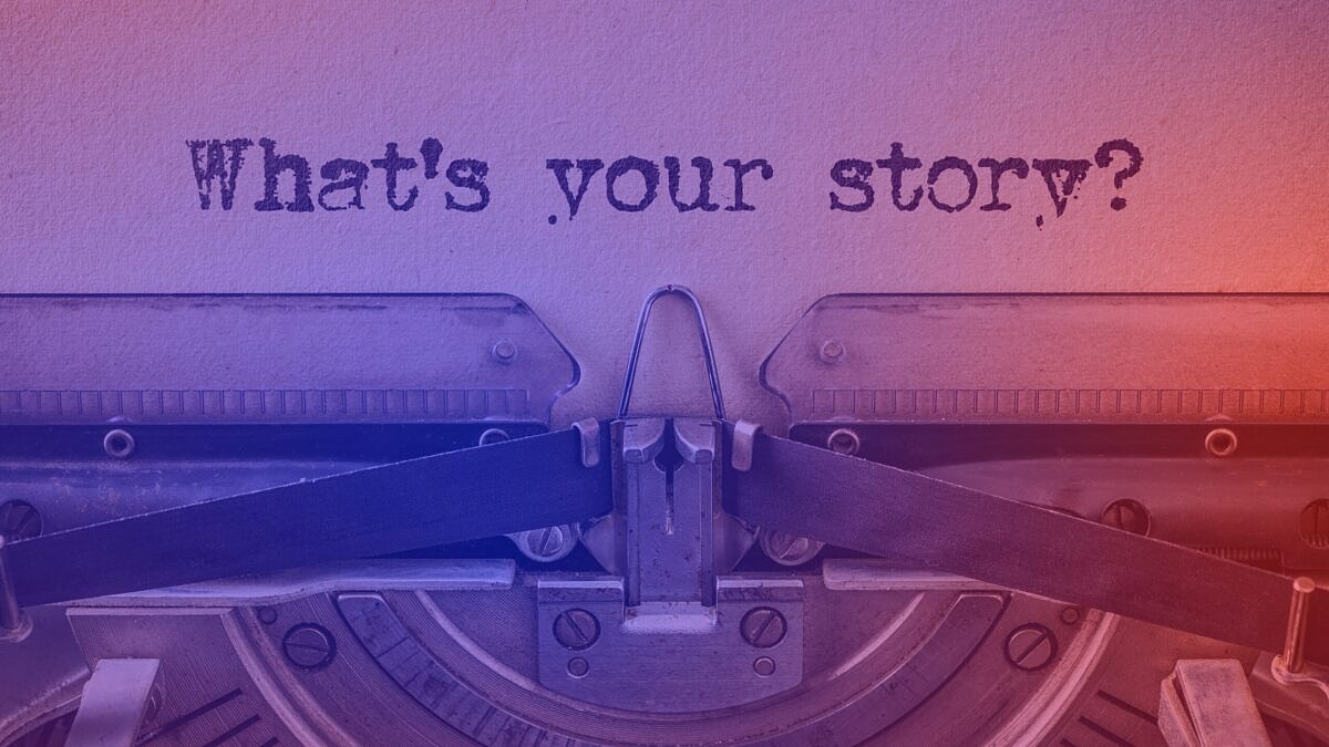 Schreibmaschine als Symbolbild für KI im Storytelling