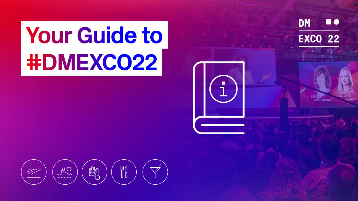 Download this guide for all the information you need for DMEXCO 2022.